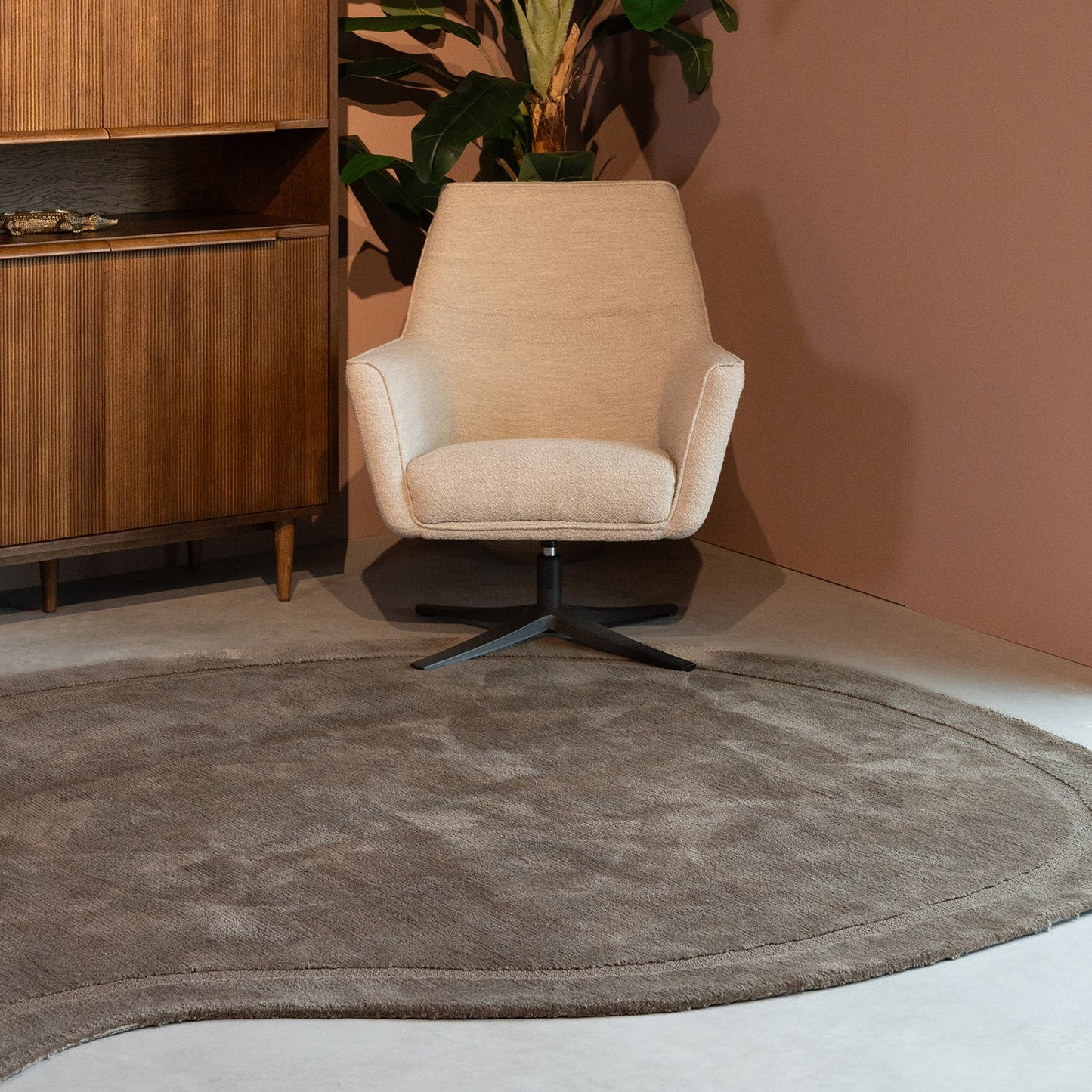 Tapis Mody | Taupe | 200x300 cm