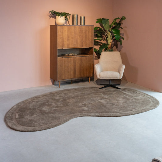 Tapis Mody | Taupe | 160x230 cm