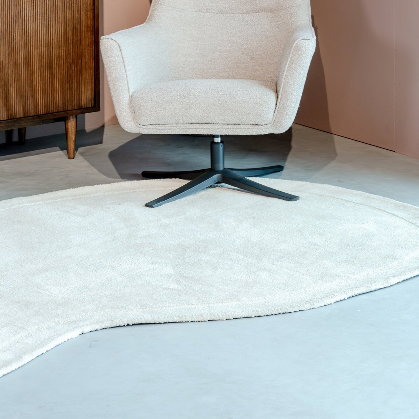 Tapis Mody | Ivoire blanc | 160x230 cm