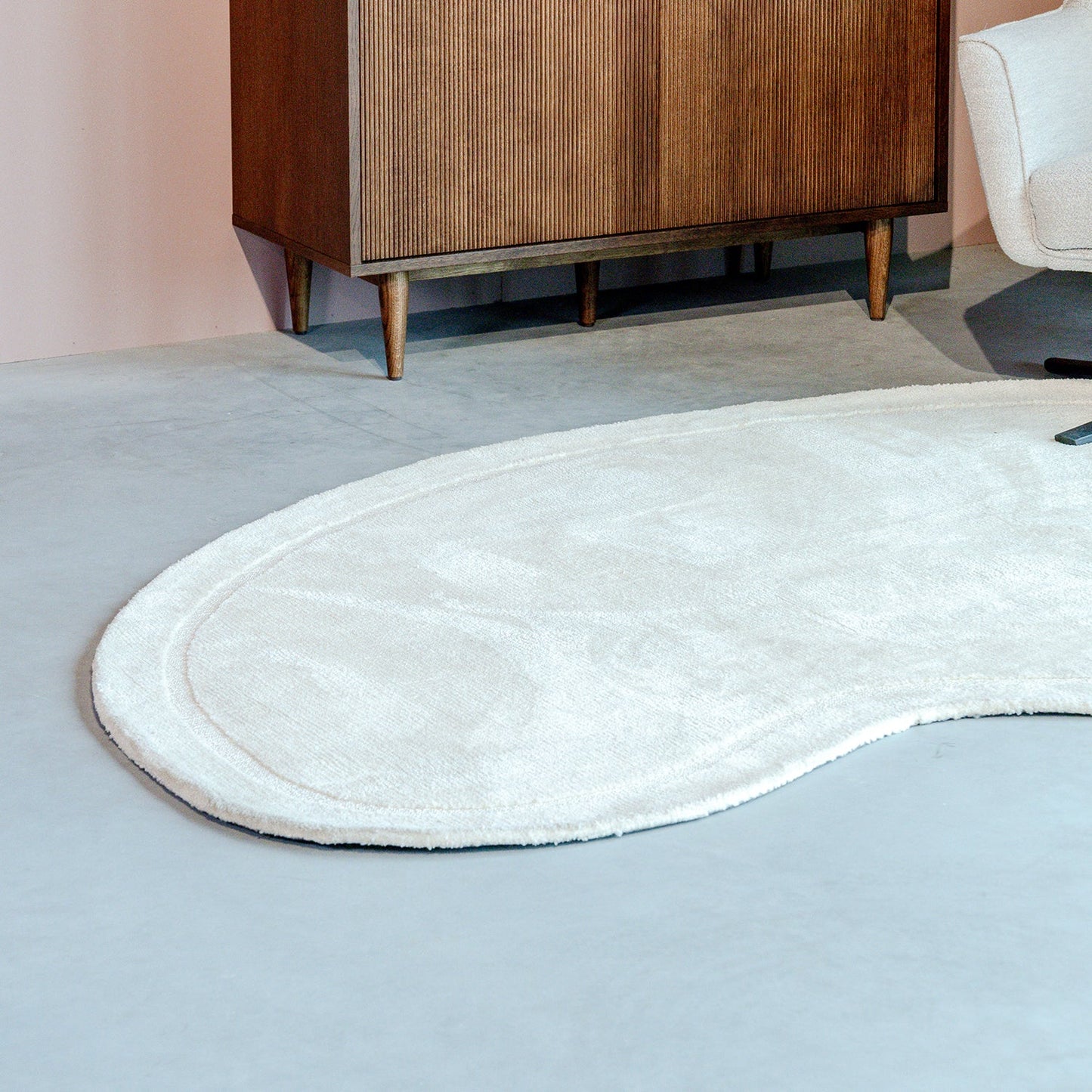 Tapis Mody | Ivoire blanc | 160x230 cm